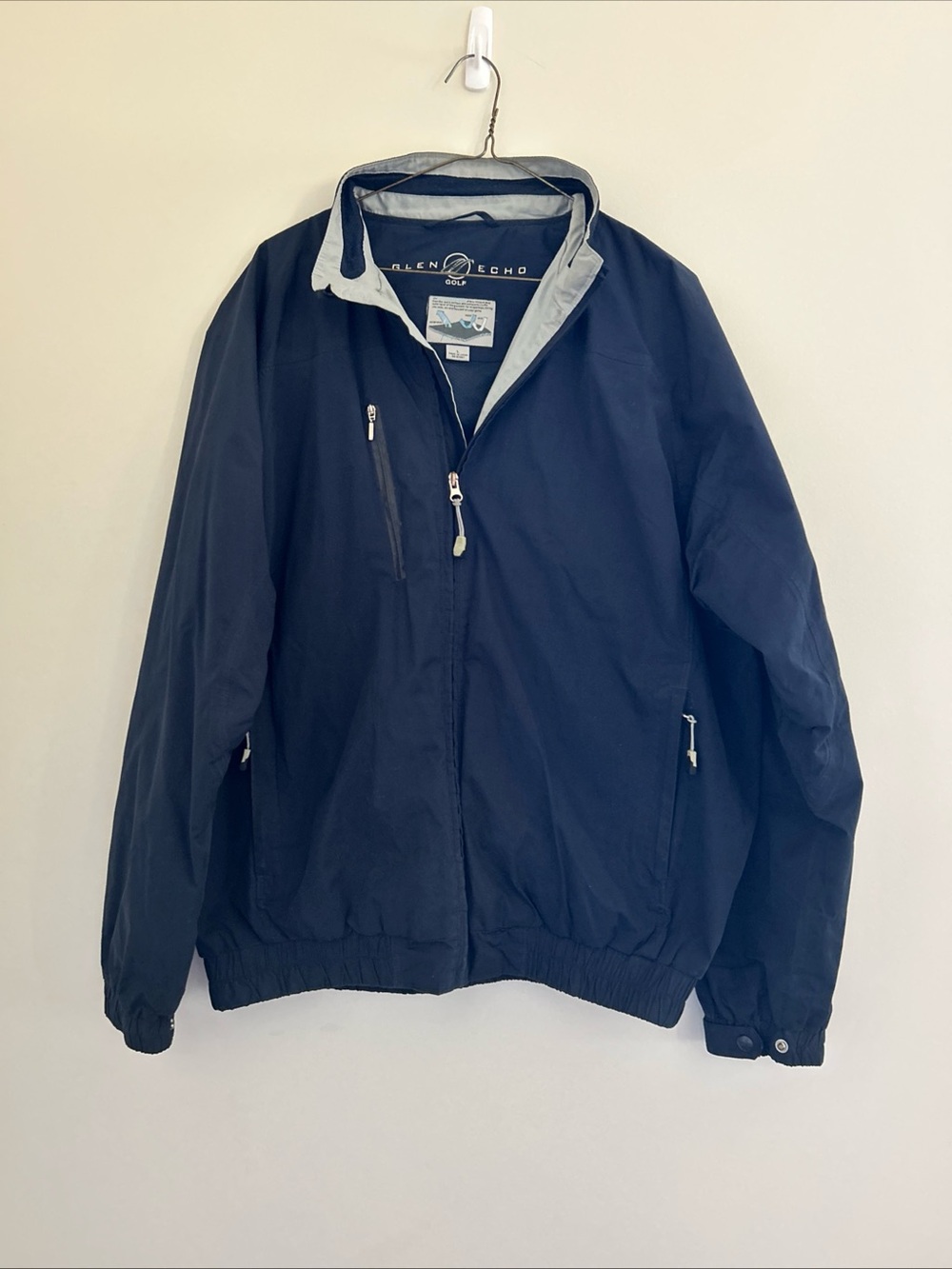 Glen echo golf jacket men’s large
